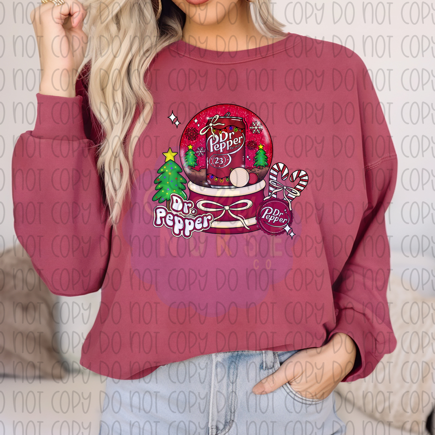 Dr. Pepper Snow Globe