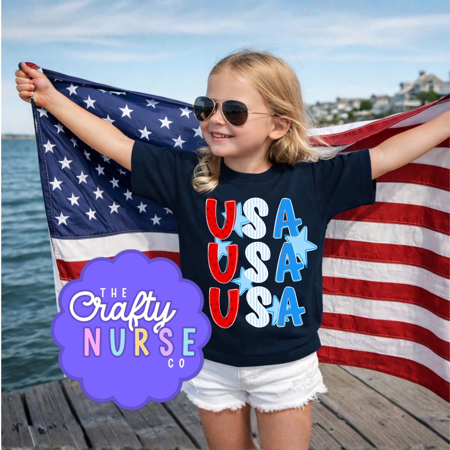 USA Stacked