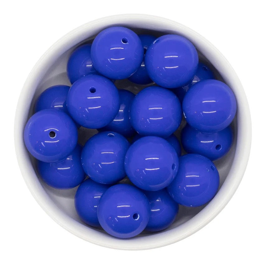 Royal Blue Solid Necklace