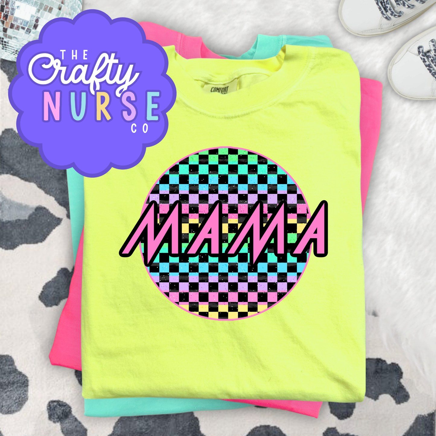 Neon Mama Checks