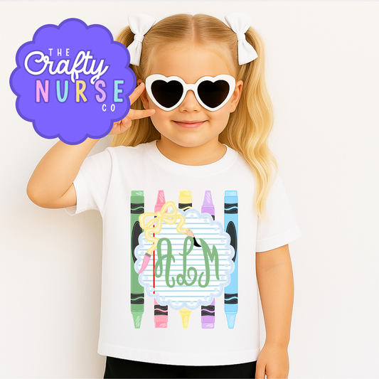 Crayon Monogram