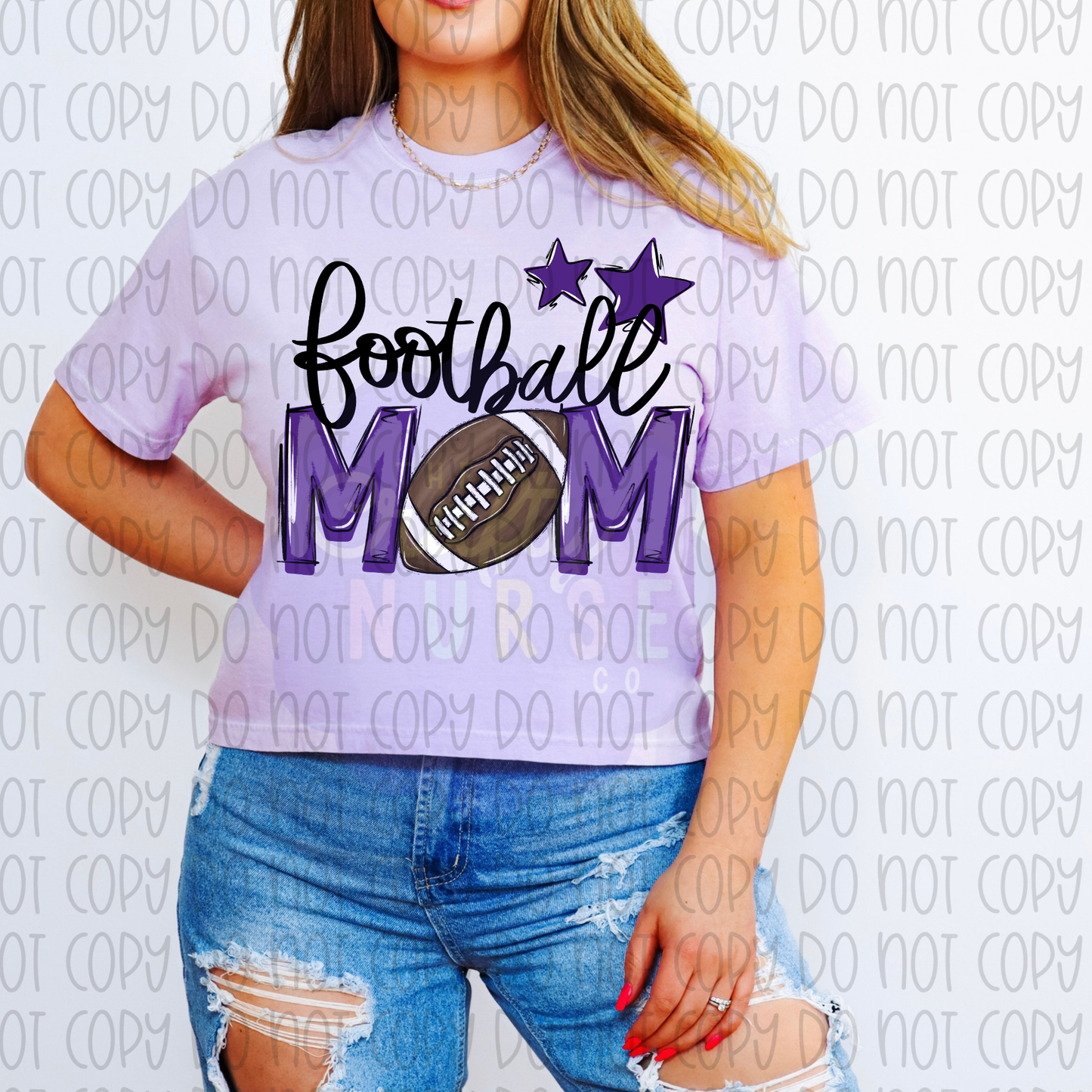 Football Mom Color