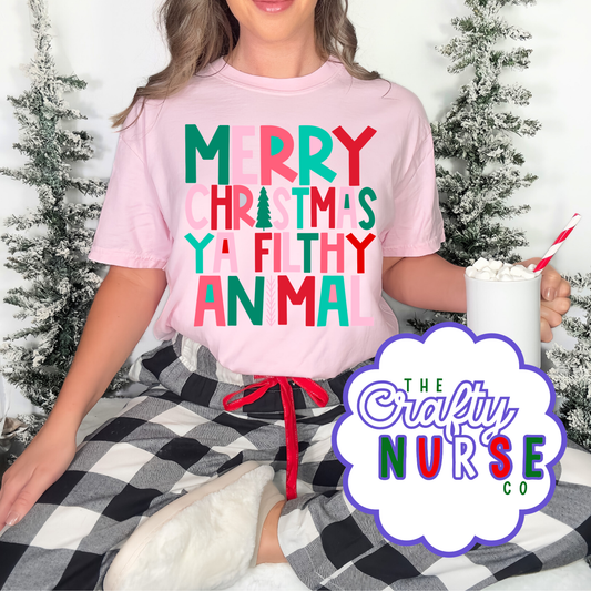 Merry Christmas Ya Filthy Animal