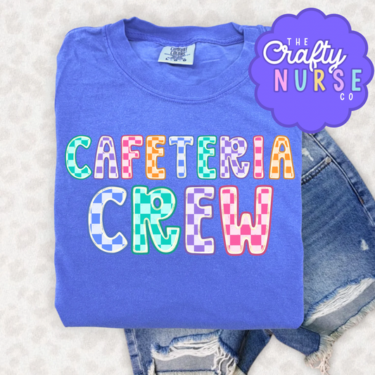Colorful Checkered Cafeteria Crew