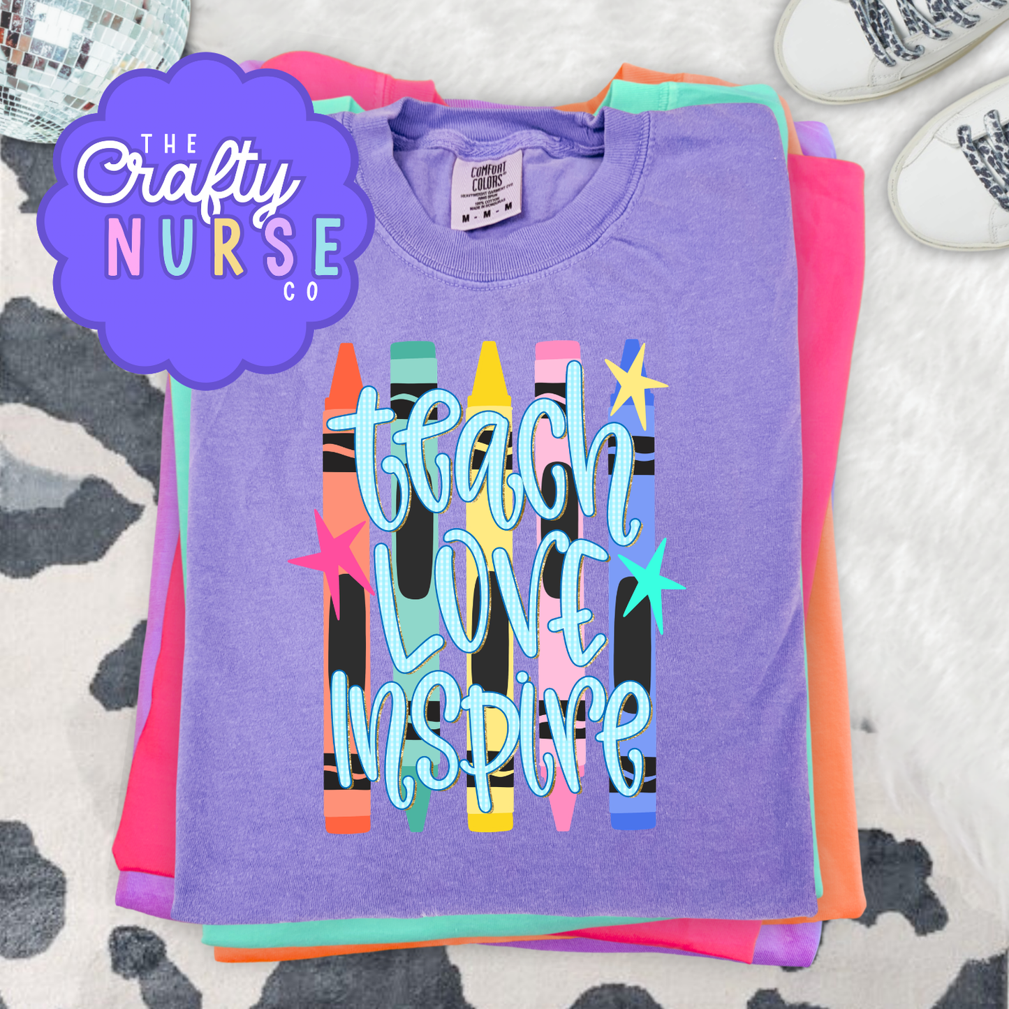 Teach Love Inspire Crayons