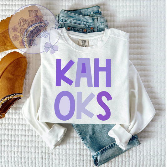 Kahoks Block Letters