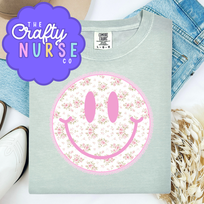 Floral Smiley