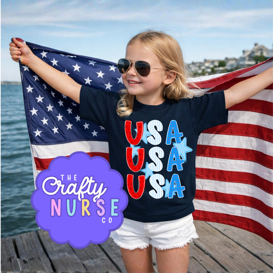 USA Stacked