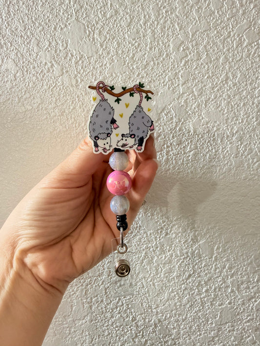 Work Bestie Badge Reel