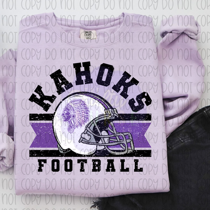Kahoks Football Helmet
