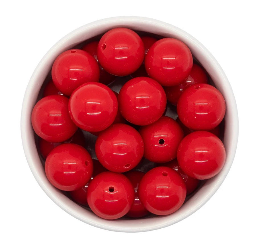 Red Solid Necklace