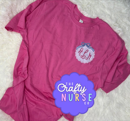 Summer Bow Monogram